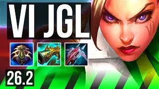 VI vs TALON (JGL) | 37K damage, 6k gold comeback | EUW Master | 26.2