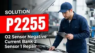 Как исправить ошибку P2255 OBD II &mdash; ремонт датчика кислорода (банк 2, датчик 1) с отрицательным т...