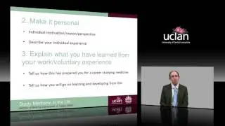 Top application tips for UK medical school
