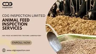 Animal Feed Inspection Services in India with CDG INSPECTION LIMITED | Call: +91-9643077962