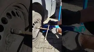 Radwechsel mit dem Radkreuz