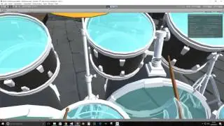 Unity VR Drum Kit - Oculus Rift Touch