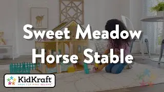 Sweet Meadow Horse Stable Toy Demo by KidKraft