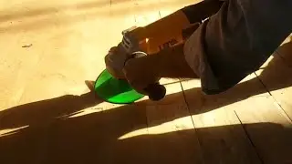 Basketball Floor Cleaning Work