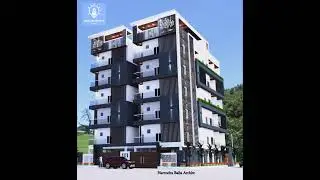 Exterior Design Of West-South Facing G+5 Apartment
