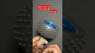 Rc Car Motor Wheel Testing | High torque dc gear motor #rccar #ytshorts #shorts #rcservo