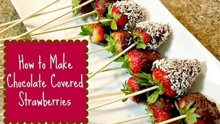 *VEGAN* Chocolate Covered Strawberries