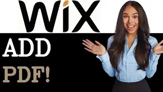 How To Add A PDF On Wix Website (2025)