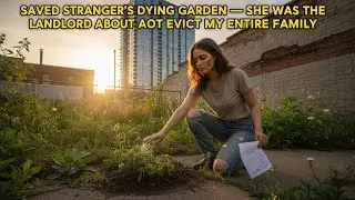 SAVED STRANGER&rsquo;S DYING GARDEN &mdash; SHE WAS THE LANDLORD ABOUT TO EVICT MY ENTIRE FAMILY.