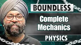 Boundless (Theory + JEE 2025 PYQs): Complete Mechanics Physics Class 11