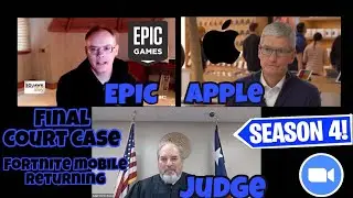 🔴 EPIC VS APPLE LIVE | FORTNITE MOBIE RETURNING TODAY | EPIC WINS COURT CASE LIVE