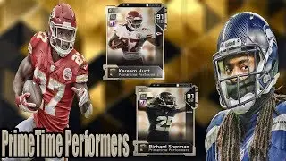 Richard Sherman & Kareem Hunt | Primetime Performers | Madden 19 Ultimate Team