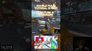 DOUBLE PUMP TUTORIAL IN CODM #codm #shorts