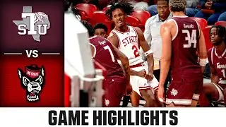 Texas Southern vs NC State Game Highlights | 2025-26 ACC Men's Basketball