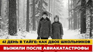 41 ДЕНЬ В ТАЙГЕ: Как двое школьников выжили после авиакатастрофы