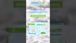 Extra Comfort for your Baby with #Mamaearth Plant Based Baby Diaper #babycare #diapers #cotton #safe
