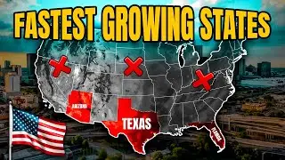 Top 10 Fastest Growing US States Everyone is Moving to
