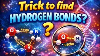 How to find No of Hydrogen bonds in a molecule|| Ukab's