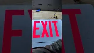 Review of my Lithonia LHQM second generation exit sign combo 