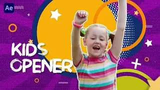 Kids Blog Opener In After Effects | After Effects Tutorial | Effect For You