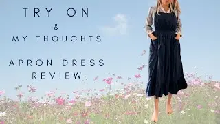 Cottagecore Look: The Perfect Apron Dress Review + Try On