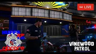 LIVE: GTA V FiveM Roleplay: 🚔Kuffs Patrol in Vinewood Hills🚔