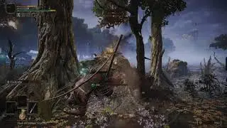Easy kill Laskyar Ruins human centipede - Elden Ring