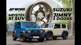 Work Meister S1 SUV Ring 16 for Suzuki Jimny. Gaya offroad atau city slicker????.