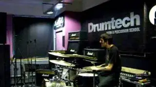 Boris LE GAL Drumtech London 2009 free drumming on Cinematic Orchestra