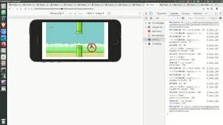 (JavaScript)横スクロール型のゲームサンプル Flappy Bird