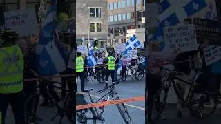 PRO PALESTINE PROTEST AND PRO ISRAEL COUNTER PROTEST