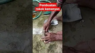 Pembuatan rokok kemenyan‼️#shorts