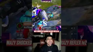 Mazy Shocked By Shadow Og Crazy Reflex 1v2 #mazyislive #shadowog #bgms #bgms2025 #bgmiesports