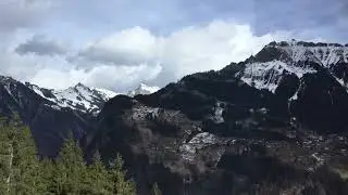Gr&uuml;tschalp Cable Car Ride to M&uuml;rren