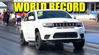 WORLD'S QUICKEST AND FASTEST JEEP TRACKHAWK ON THE PLANET