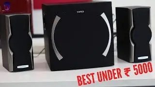 Edifier XM6BT 2.1 Bluetooth Multimedia Speaker System [Best under ₹ 5000]