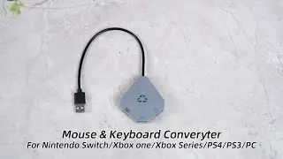 Mcbazel Mouse and Keyboard Converter for Nintendo Switch/Xbox one/Xbox ones/x/Xbox Series/PS4/PS3/PC