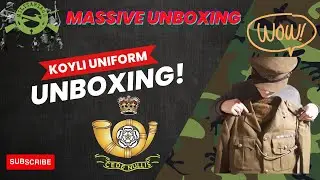 Kings Own Yorkshire Light Infantry Officers Uniform Unboxing.