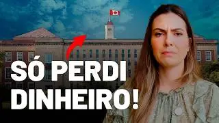 PAGUEI R$122.908,99 pra aprender isso sobre o COLLEGE NO CANADÁ