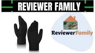 Achiou Winter Touchscreen Gloves Knit Warm Thick Thermal Soft Comfortable Wool Lining Elastic Cuff