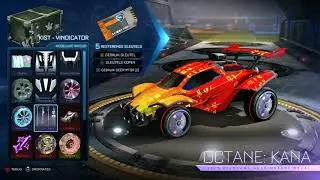 Rocket League / Vindicator Crate Opening - Final Crate