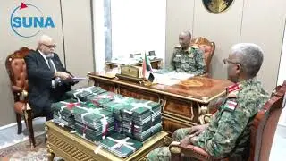 Al-Burhan meets with the Auditor General and reviews the report of (398) public units and (18) banks