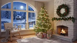 Christmas 🎅🏼  Instrumental Piano - Snowy ☃️ Relaxing ☕️ Kaminfeuer 🔥 Ruhig Gemütlich