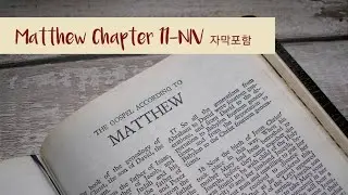 Matthew 11 NIV AUDIO BIBLE (with text)