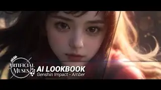 AI lookbook girl | Genshin Impact - Amber