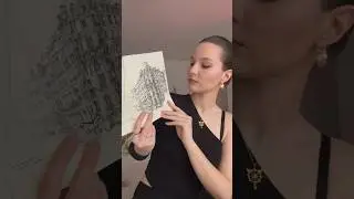 Dessin Architecture Parisienne ✨ #art #dessin #kaevane #vlogart #artvlog #sketch #croquis