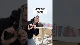 Can a Deck of Cards Stop a Bullet?