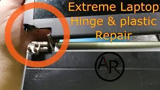 Laptop hinge & plastic repair