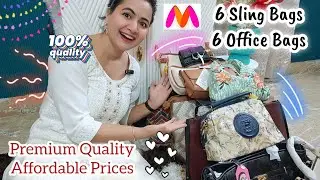 12 Branded Bags Review 💕 | Perfect Office Bags & Sling Bags Haul | Neema's Corner 