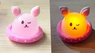 Waste led bulb reuse ideas #trending #viralvideo #art #diy #craft #clay 